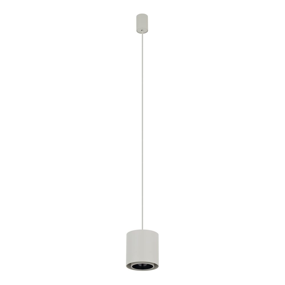 POINT DUO pendant SILK GRAYBLACK