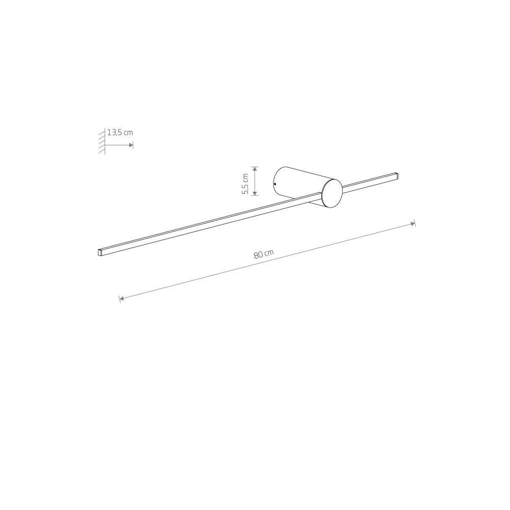 SABER LED M WHITE 4000K - Слика 6