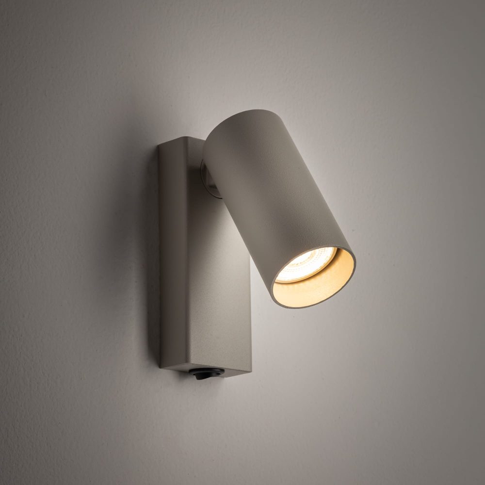 FOURTY wall lamp SILK GRAY - Слика 2