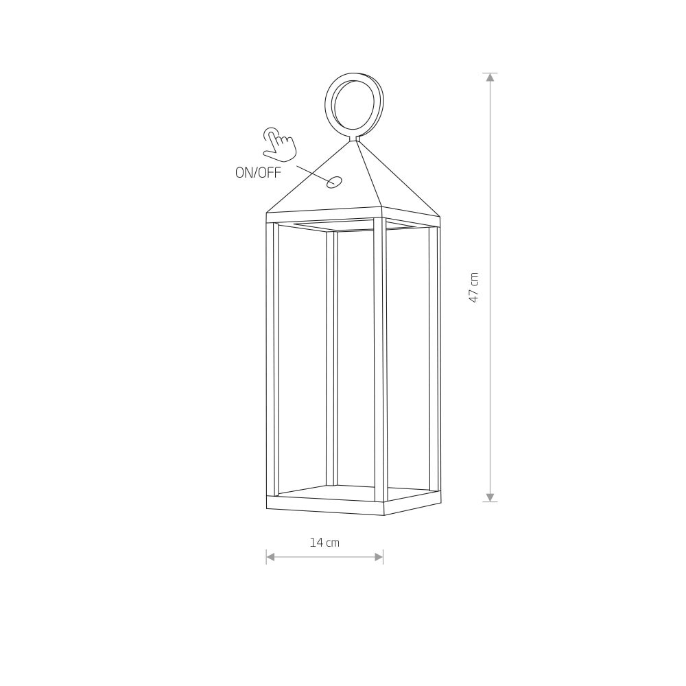 PICNIC LED GRAPHITE - Слика 5