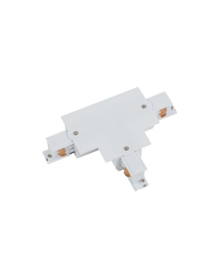 CTLS RECESSED POWER T CONNECTOR, LEFT 2 (T-L2) WHITE