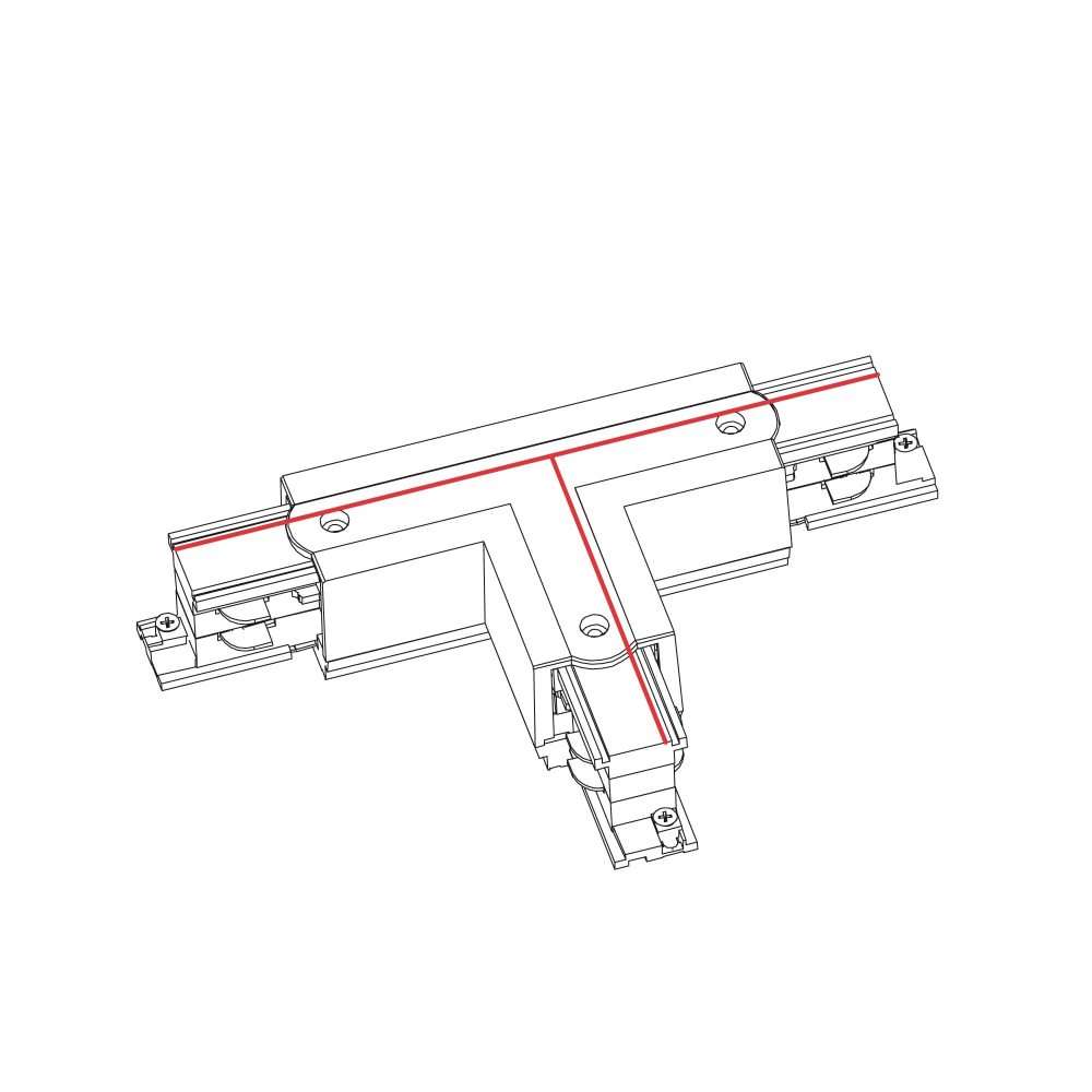 CTLS POWER T CONNECTOR LEFT 1 WHITE (T-L1) - Слика 2