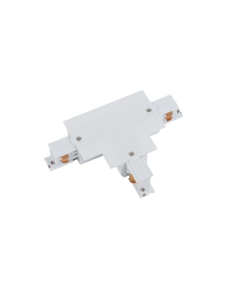 CTLS RECESSED POWER T CONNECTOR RIGHT 1 (T-R1) WHITE
