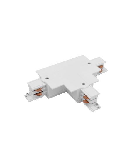 CTLS RECESSED POWER T CONNECTOR, RIGHT 2 (T-R2) WHITE