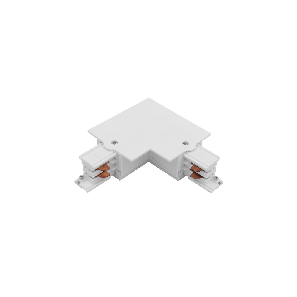 CTLS RECESSED POWER L CONNECTOR , LEFT ( L-L) WHITE