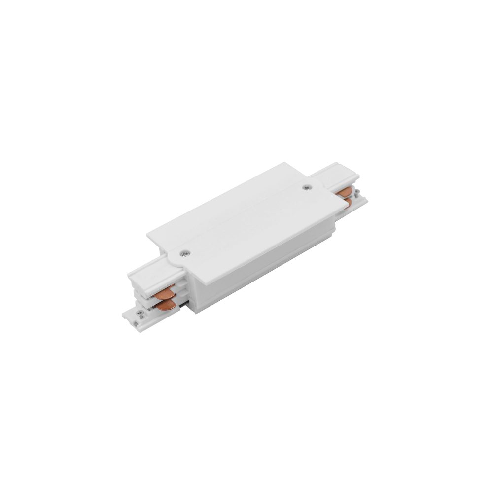 CTLS RECESSED POWER STRAIGHT CONNECTOR WHITE