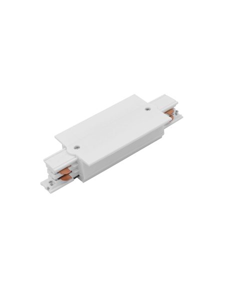 CTLS RECESSED POWER STRAIGHT CONNECTOR WHITE