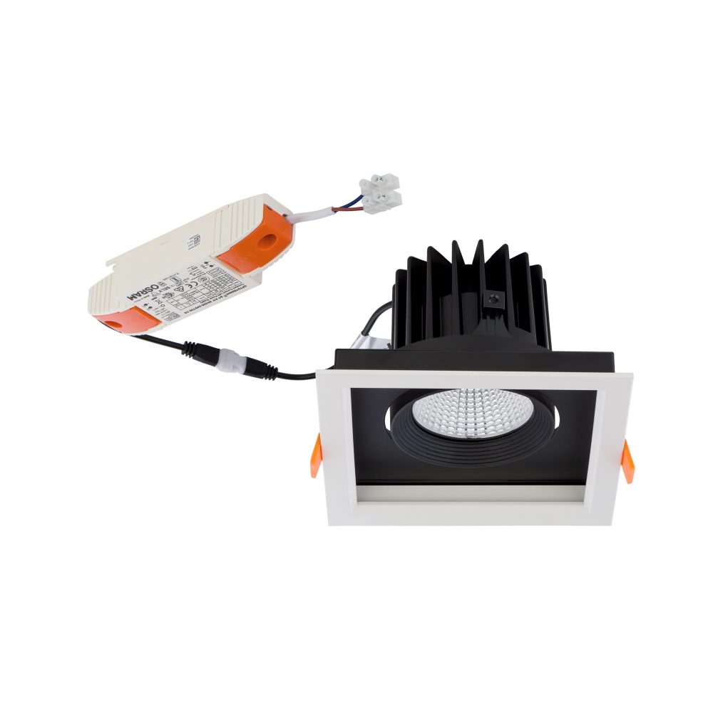 CL DIA LED 30W, 3000K WHITE/BLACK - Слика 3