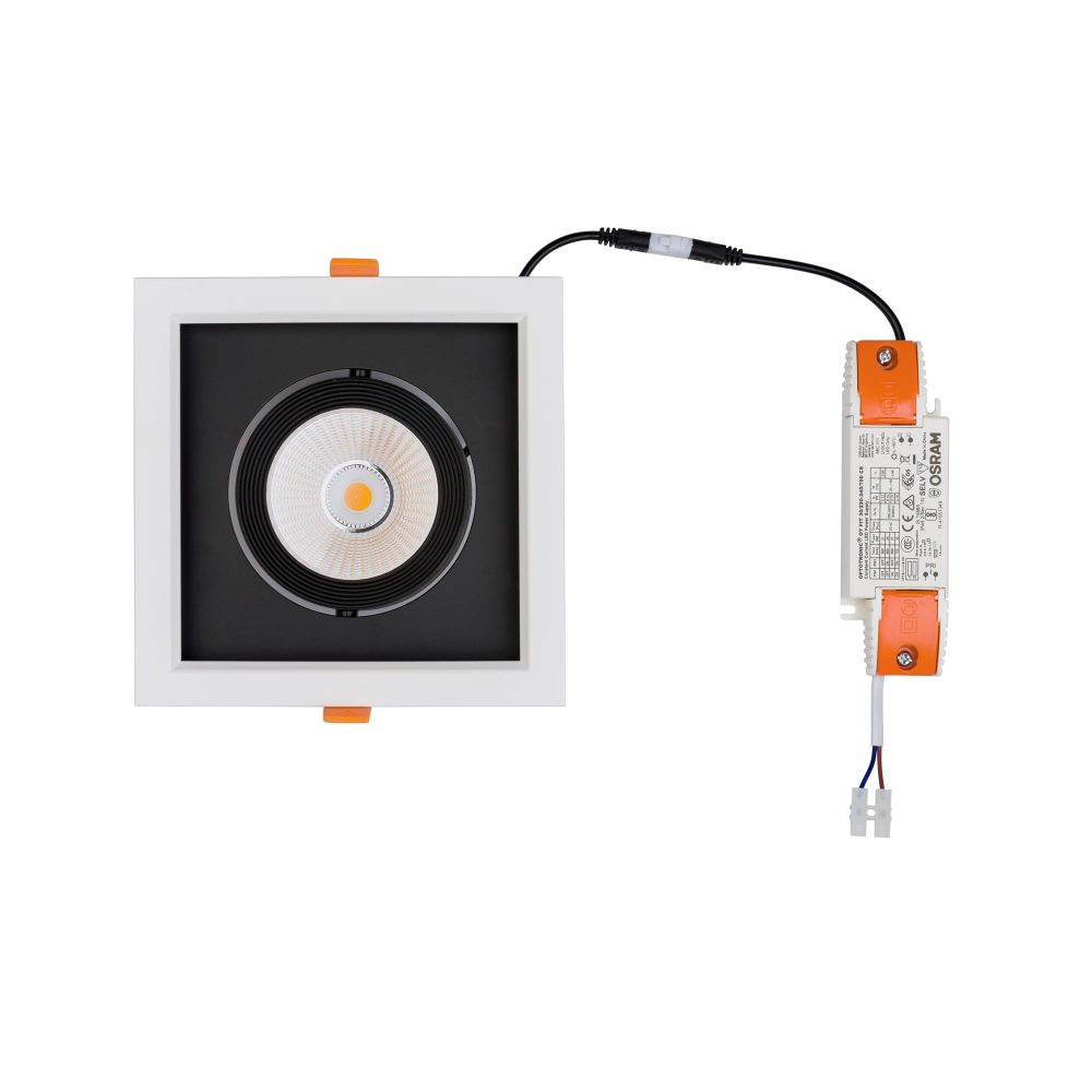 CL DIA LED 30W, 3000K WHITE/BLACK - Слика 6