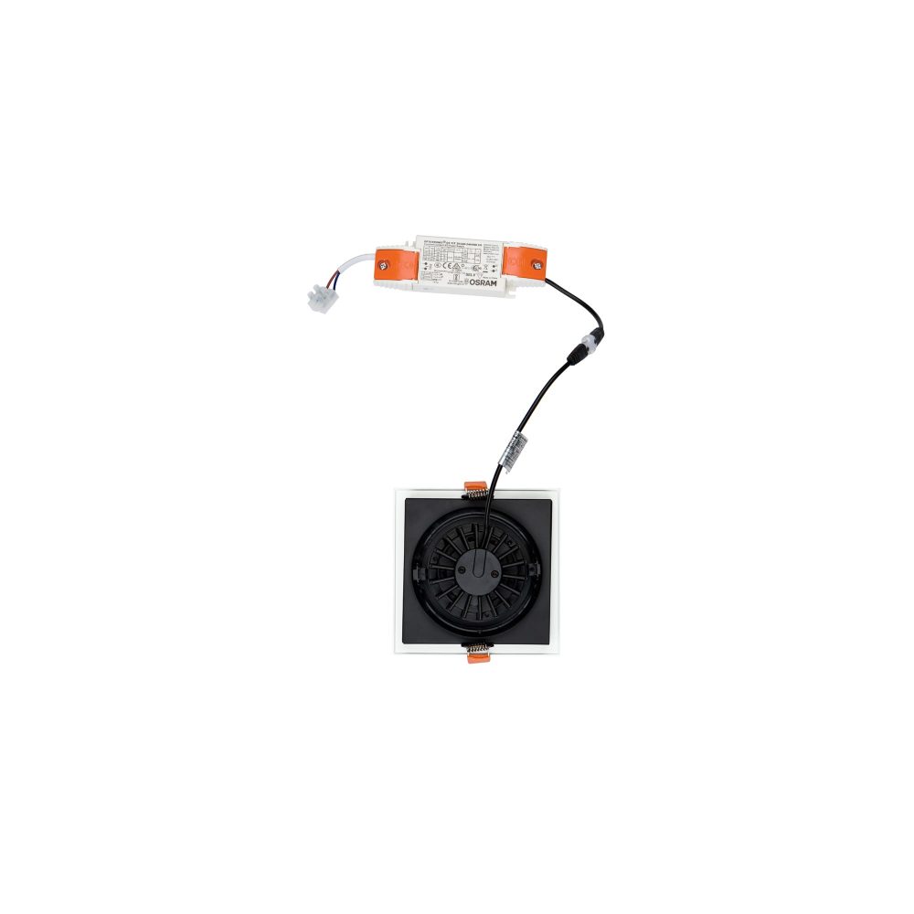 CL DIA LED 18W, 3000K WHITE/BLACK - Слика 3