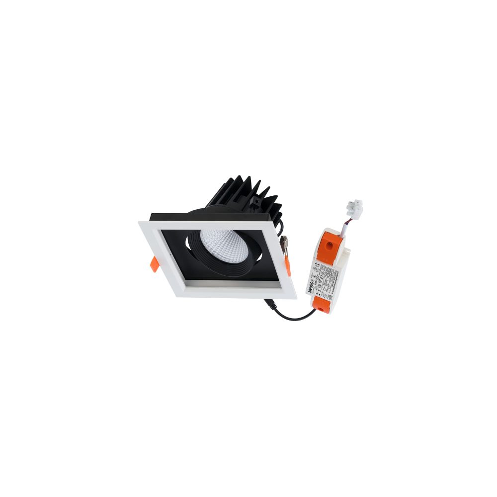 CL DIA LED 18W, 3000K WHITE/BLACK - Слика 4