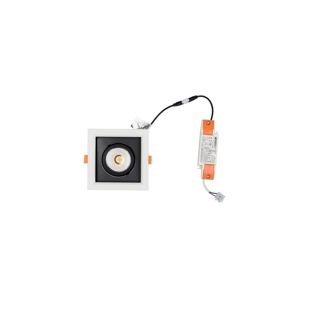 CL DIA LED 18W, 3000K WHITE/BLACK - Слика 5
