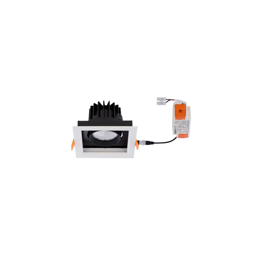 CL DIA LED 18W, 3000K WHITE/BLACK - Слика 6