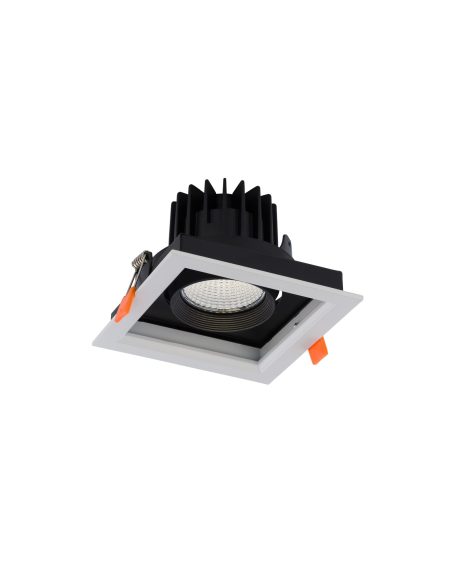 CL DIA LED 18W, 3000K WHITE/BLACK