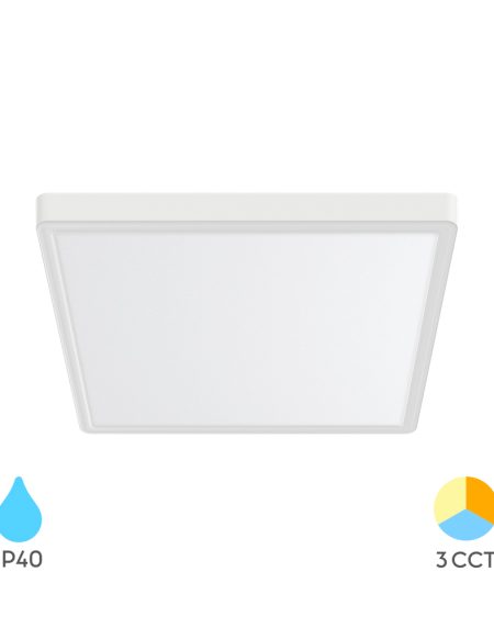 BRY-JADE-SLR-WHT-SQR-26W-3IN1-CEILING LIGHT