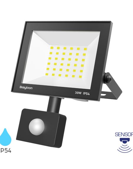 BRY-FLOOD-CF-30W-BLC-6500K-SNS-IP54-LED FLOODLIGHT