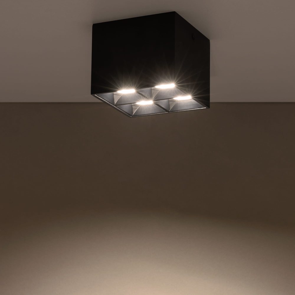 Spot lampe MIDI LED BLACK 16W 3000K - Слика 3