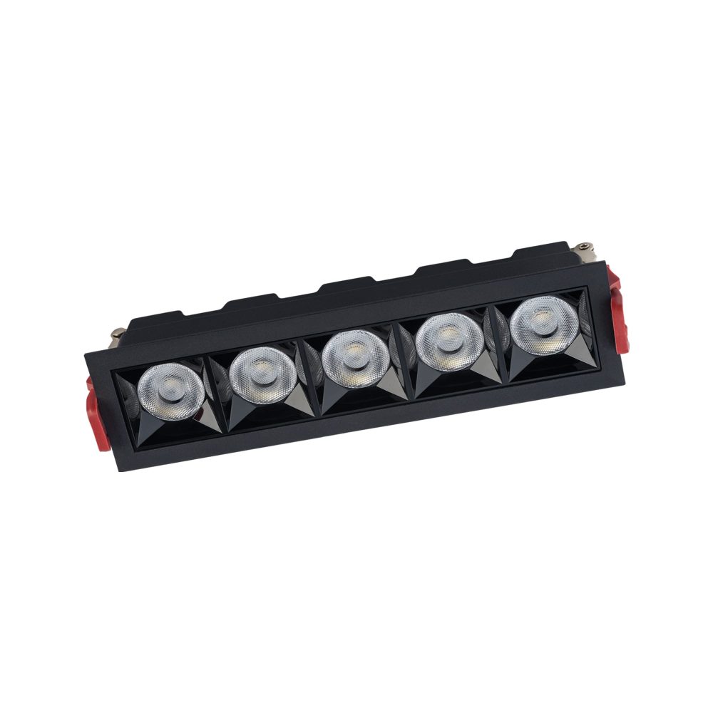 Spot lampe MIDI LED BLACK 20W 3000K RECESSED
