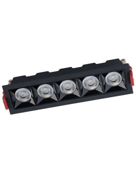 Spot lampe MIDI LED BLACK 20W 4000K RECESSED