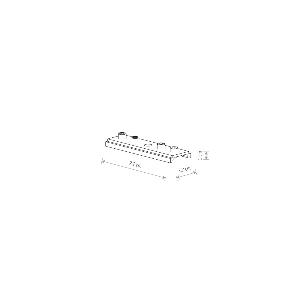 LVM TRACK BUCKLE CONNECTOR - Слика 2