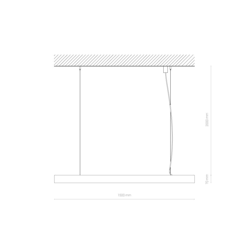CL OFFICE PRO LED 150 BLACK 4000K - Слика 3