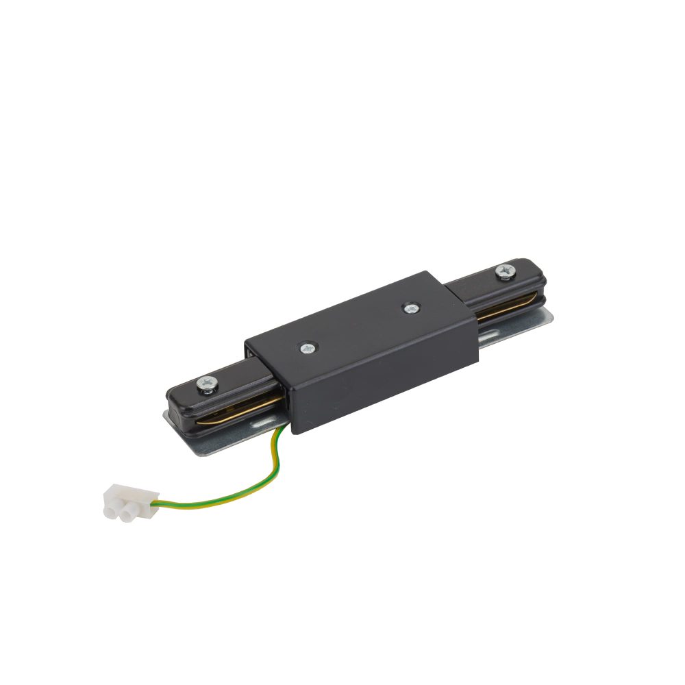 PROFILE POWER STRAIGHT CONNECTOR BLACK