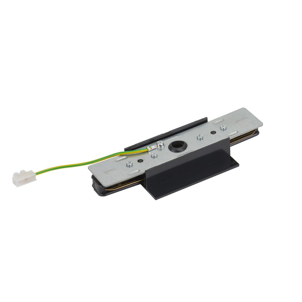 PROFILE RECESSED POWER STRAIGHT CONNECTOR BLACK - Слика 2