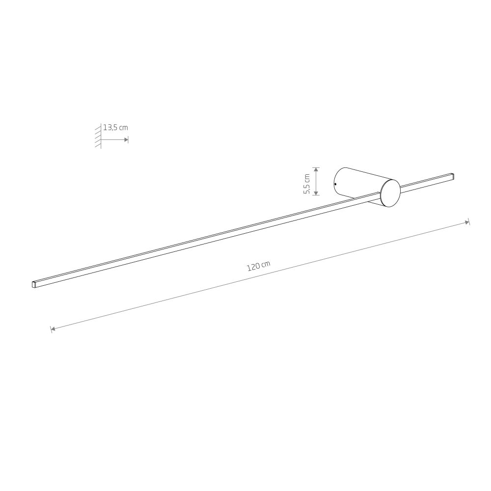 SABER LED L 3000K - Слика 2