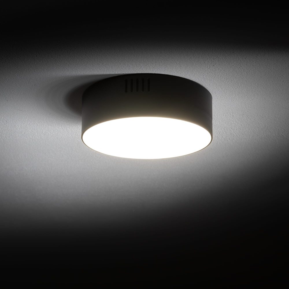 Plafonjera LID ROUND LED 15W 4000K BLACK - Слика 2