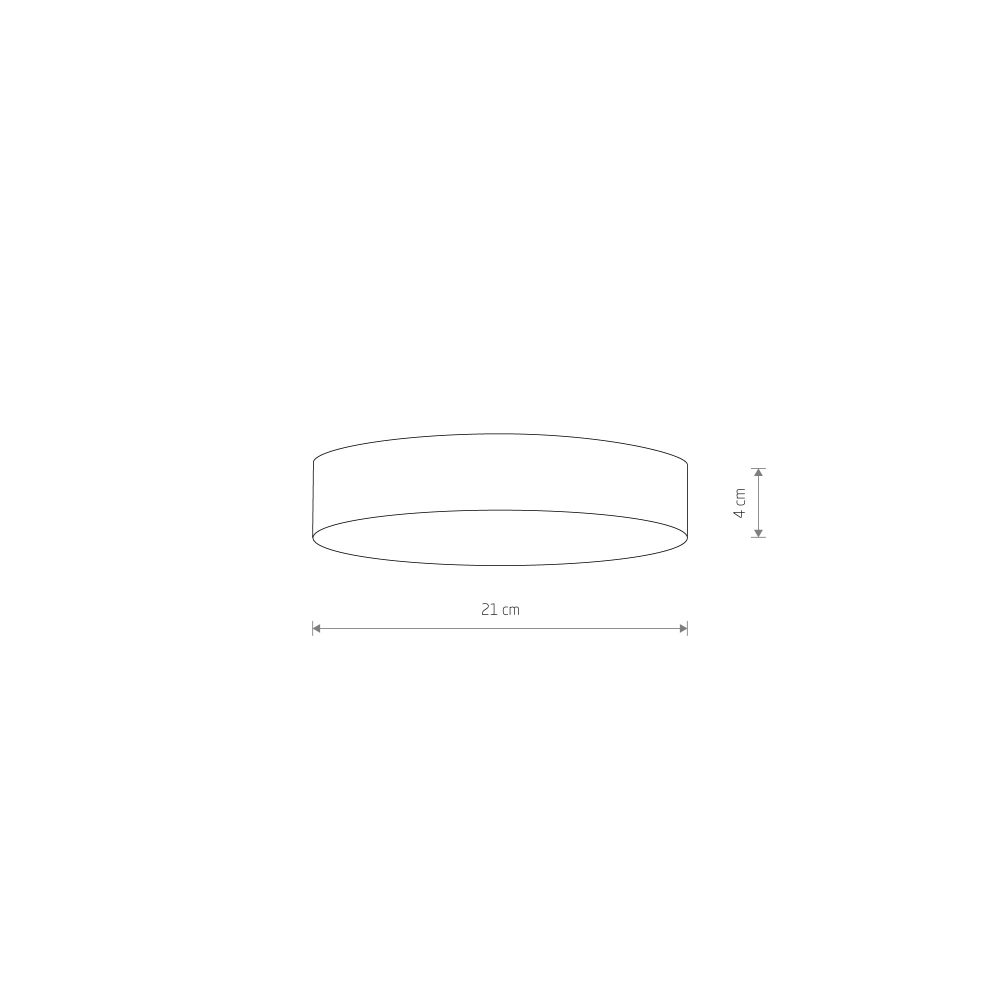 Plafonjera LID ROUND LED 35W 4000K BLACK - Слика 3