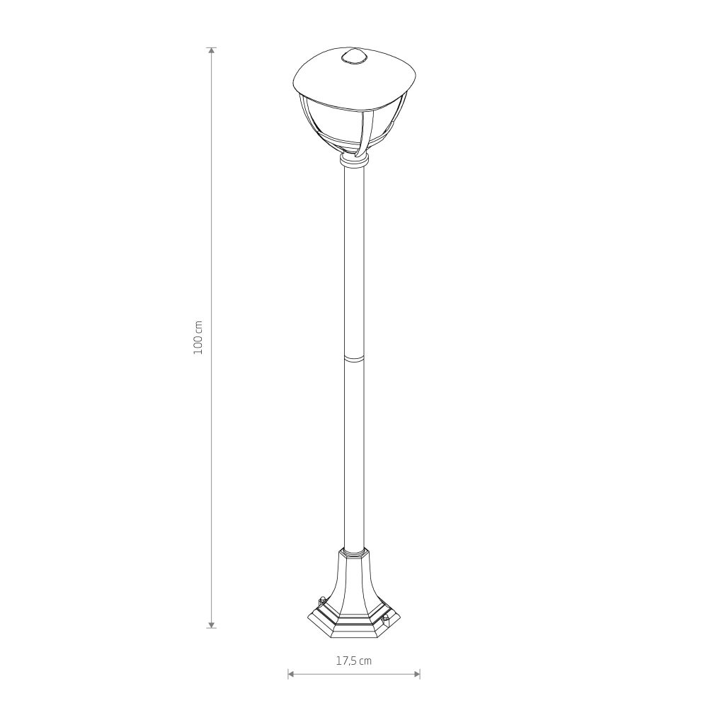 Stubna lampa fenjer AMELIA FL 100 - Слика 2