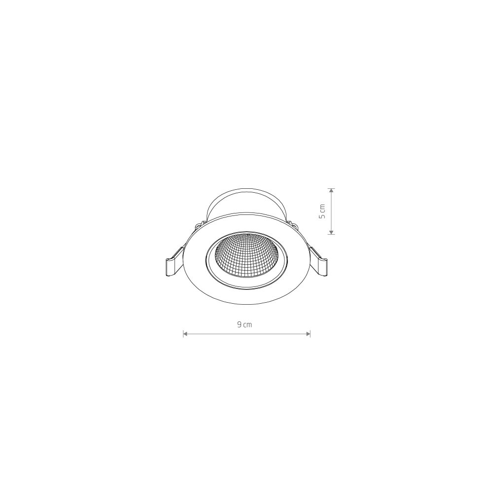 EGINA LED 5W, 4000K, WH - Слика 4
