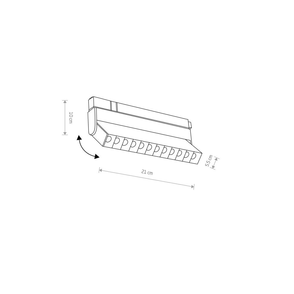 LVM FOCUS OUT LED 9W 4000K - Слика 2