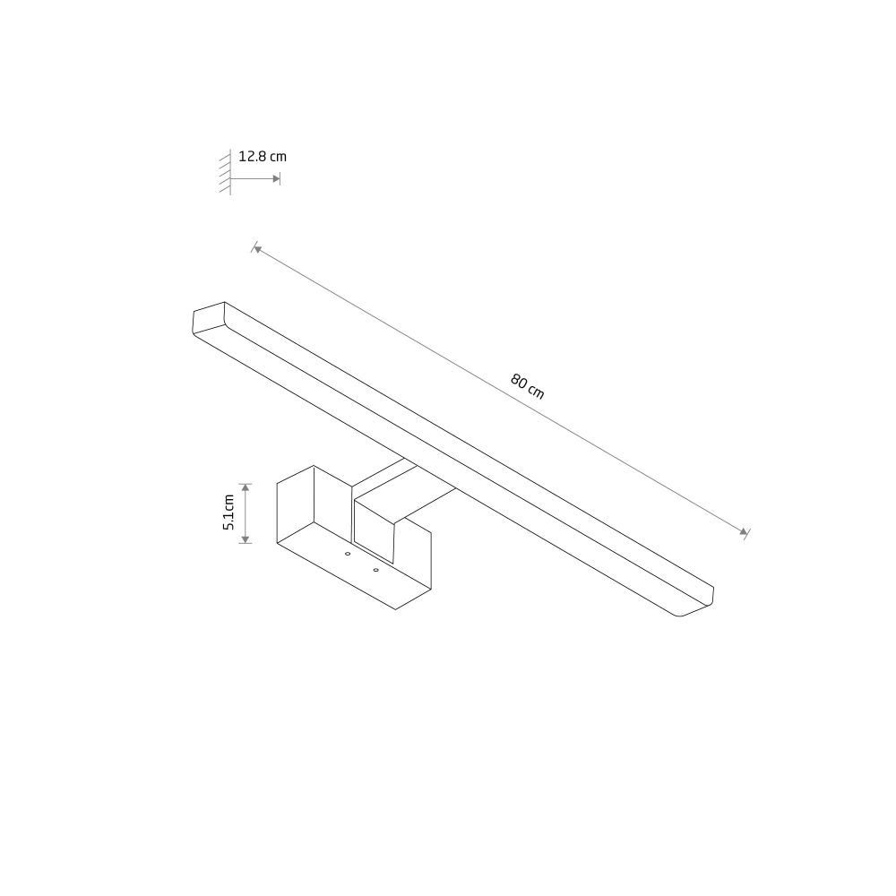 CEZANNE LED BLACK L 4000K - Слика 10