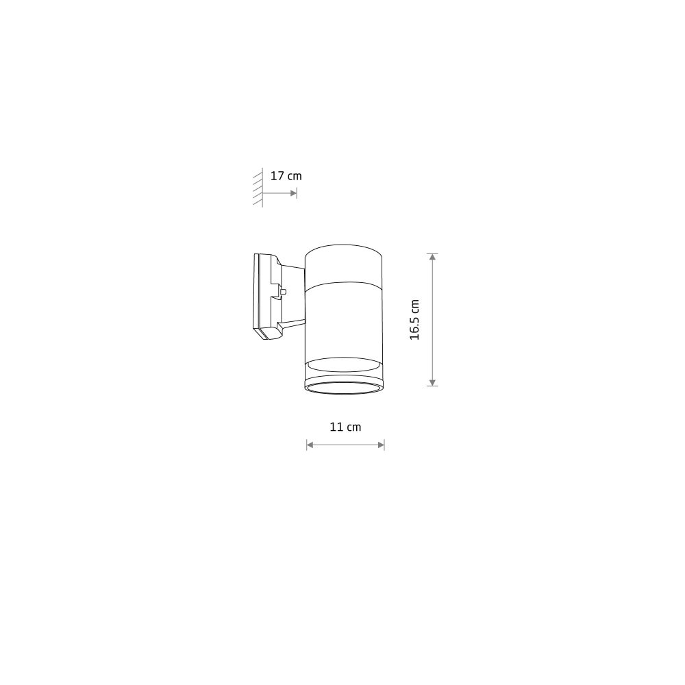 Zidna spot lampa ROCK PRO I wall lamp - Слика 9