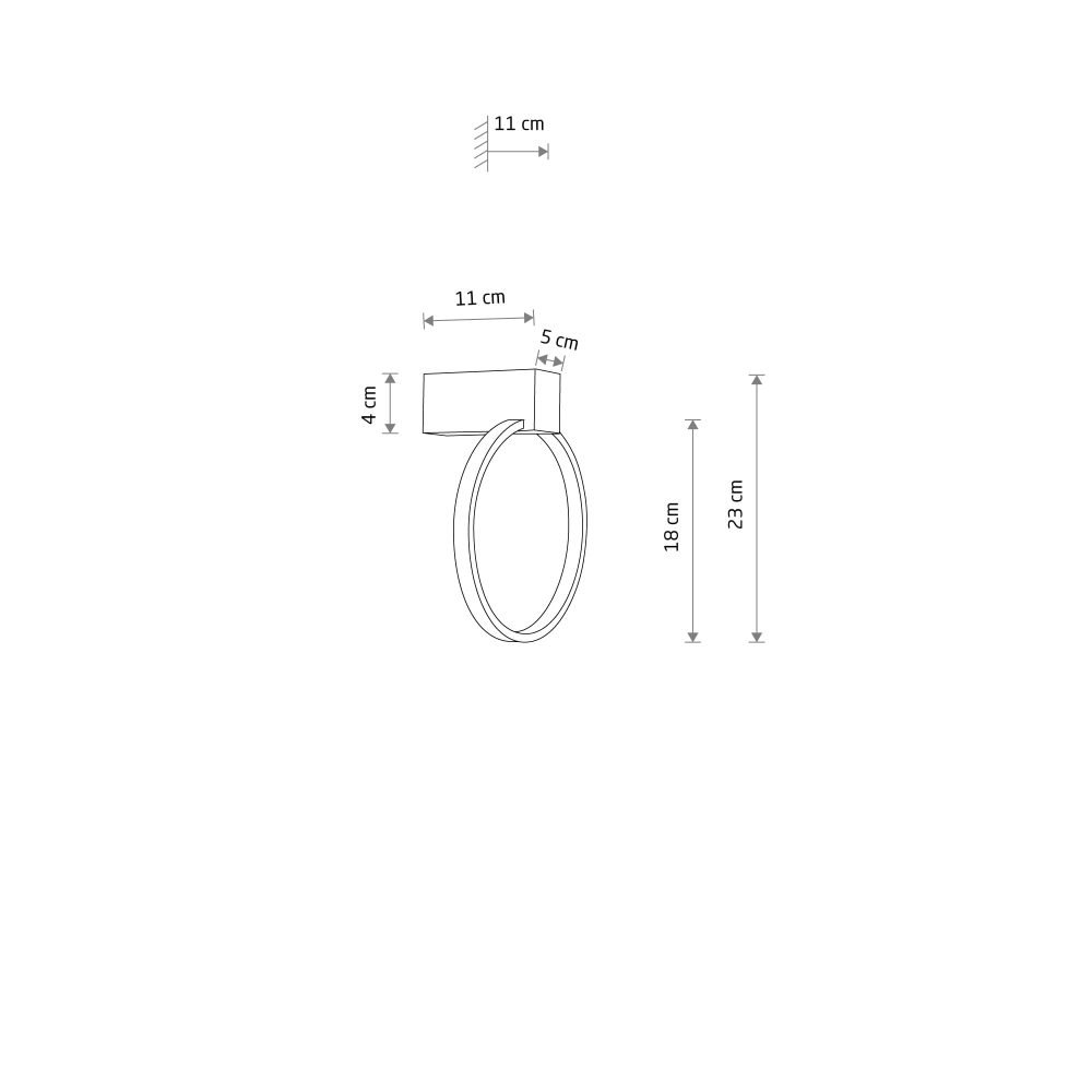 CIRCOLO LED XS 4000K WH-18 - Слика 2
