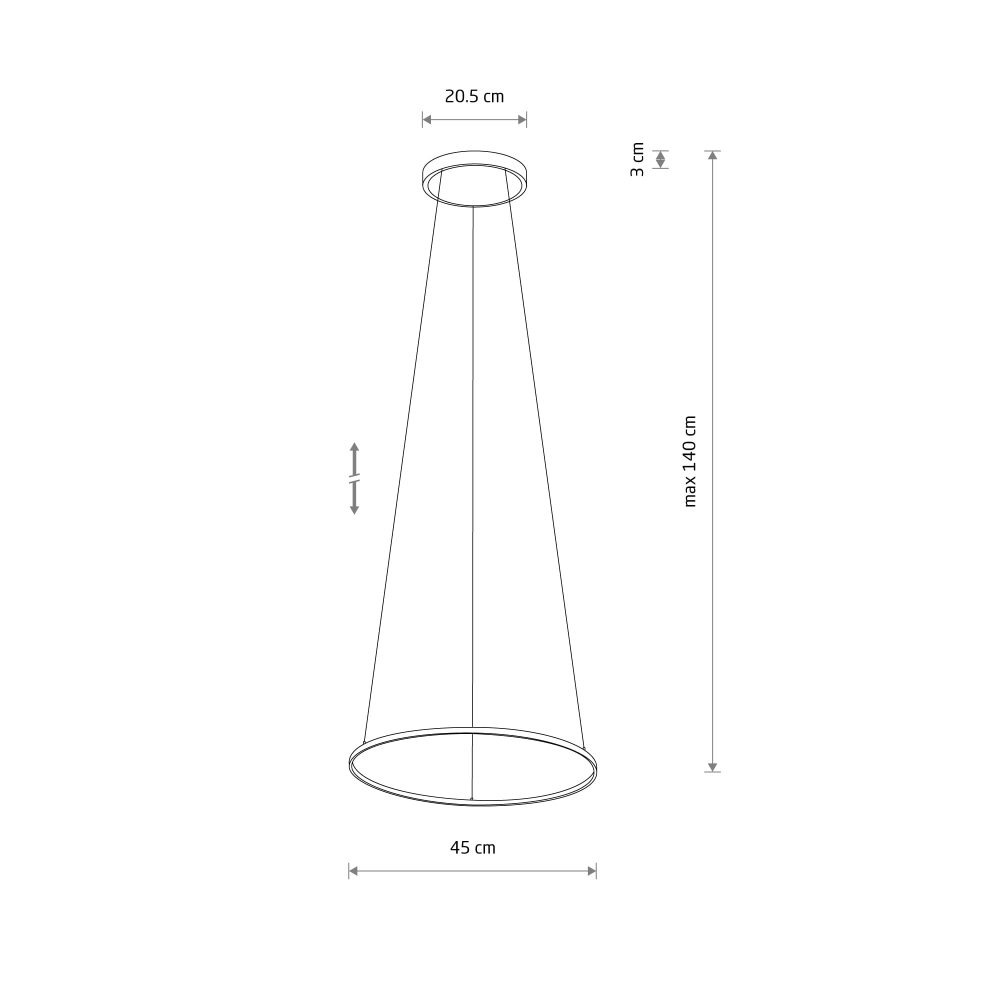 CIRCOLO LED S 4000K SH-45 - Слика 3
