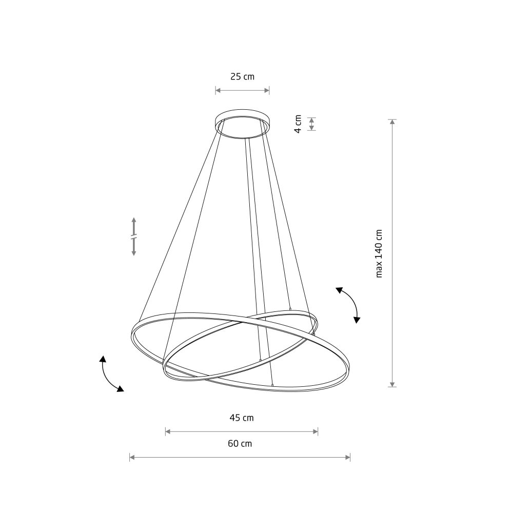 CIRCOLO LED  4000K SH-45/60 - Слика 4