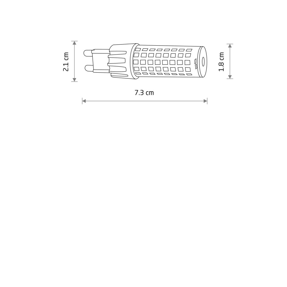 BULB G9 LED 7W 4000K - Слика 2