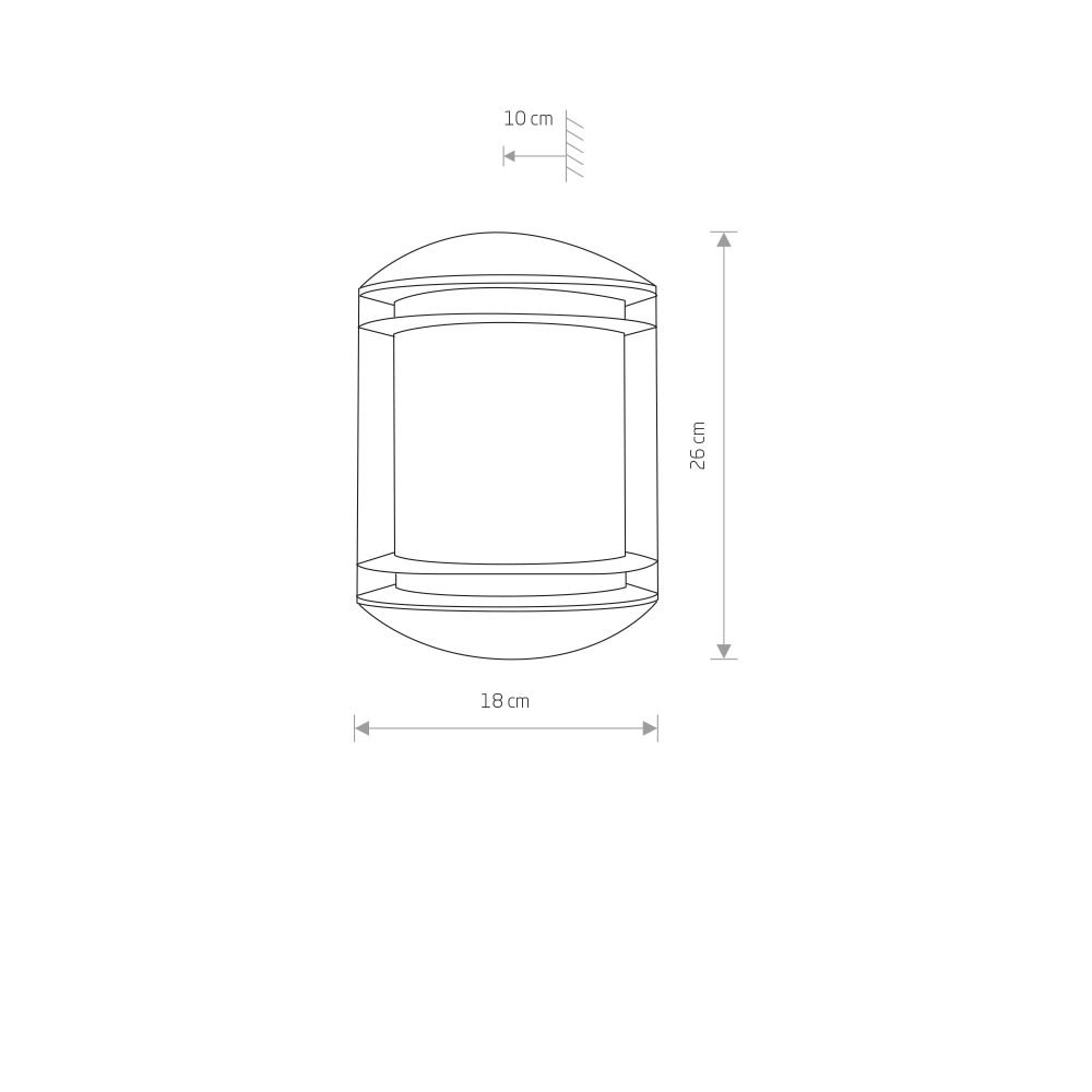 Zidna lampa QUARTZ I wall lamp - Слика 2