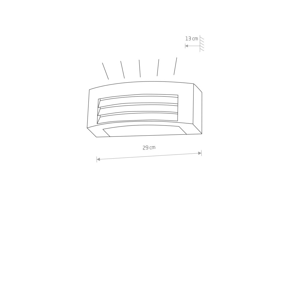 Zidna lampa ORINOKO I wall lamp - Слика 2