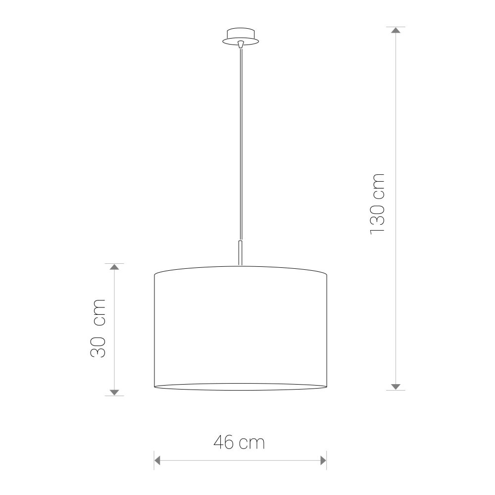ALICE gold I pendant L - Слика 2