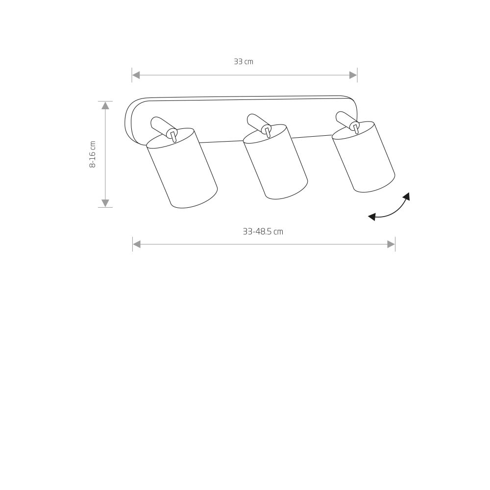 Spot lampe EYE SPOT WHITE III bar - Слика 2