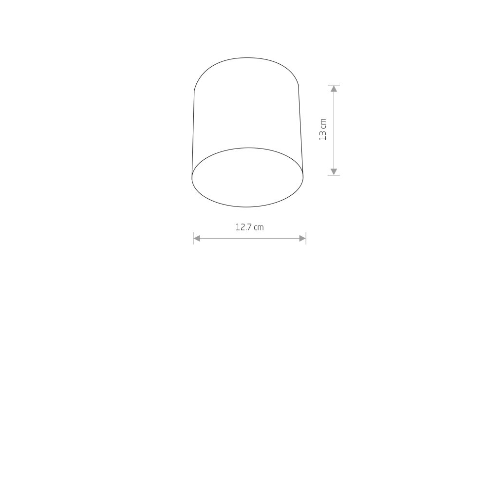 Spot lampa POINT PLEXI  BLACK M - Слика 2