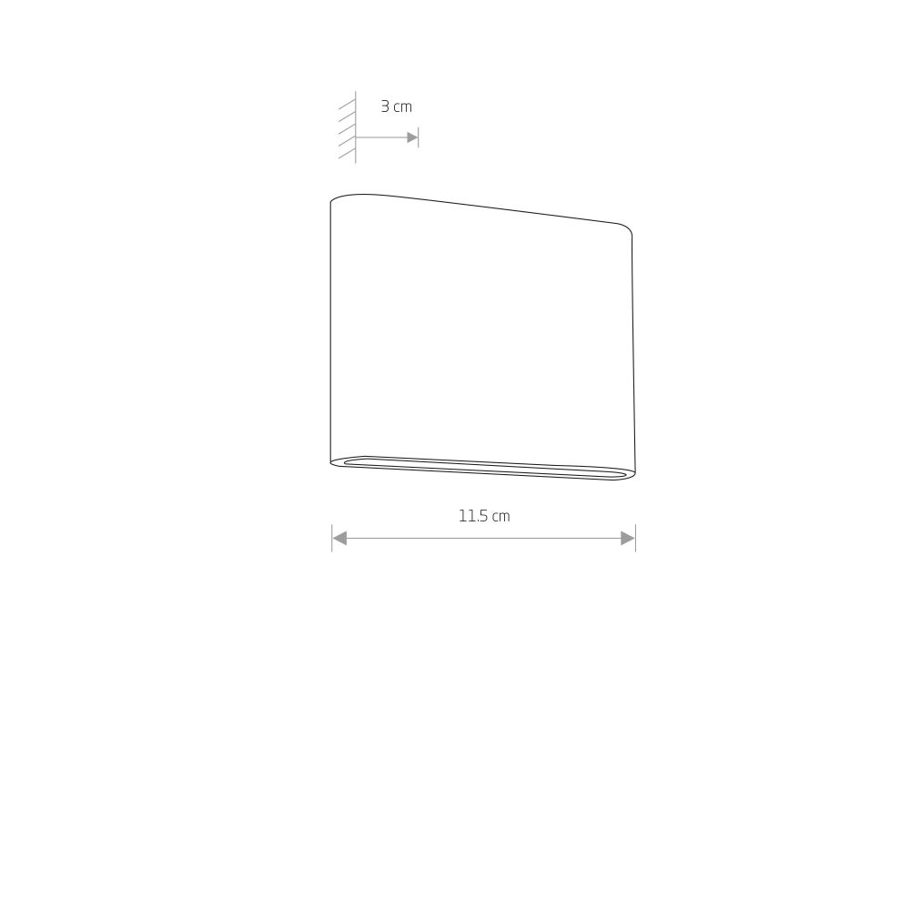 Zidna lampa SEMI LED - Слика 2