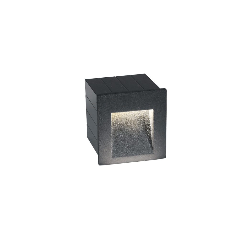 Ugradna zidna lampa STEP  LED  GRAPHITE