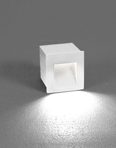 Ugradna zidna lampa STEP  LED WHITE