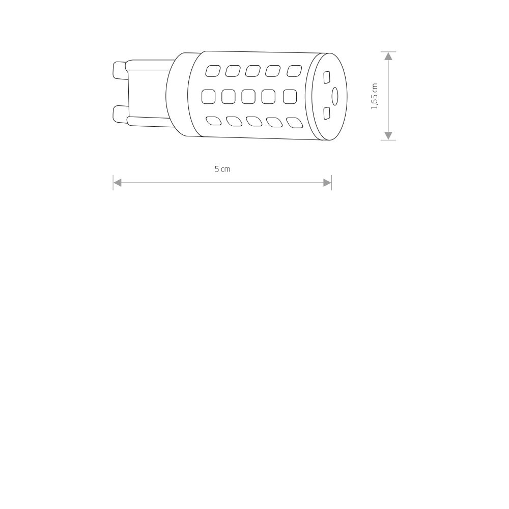 BULB G9 LED 4W, 3000K - Слика 2