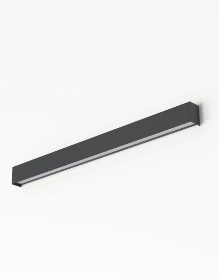 STRAIGHT WALL LED GRAPHITE M