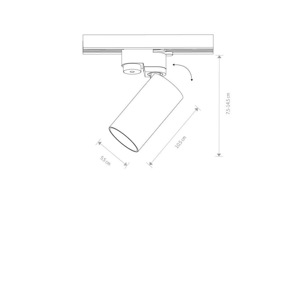 PROFILE MONO WHITE/GOLD - Слика 3